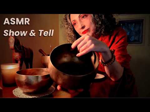 ASMR + Vibrazioni Sacre: Ti Mostro Campane Tibetane Antiche e i Loro Suoni Magici