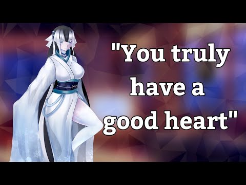 {Asmr} Judged by Yuki Onna on a frozen mountain [compliments] [threats] [f4a] [fantasy asmr]