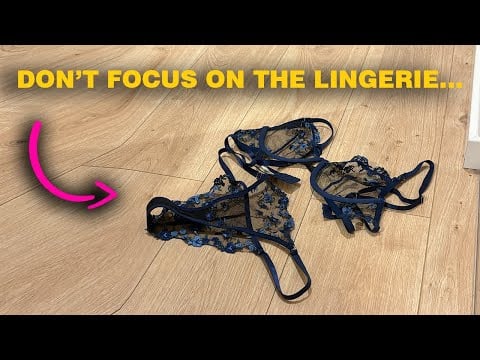 [4K ASMR] Don’t Focus on the Lingerie… 🎧 Just Listen to the Real Sound & Motion