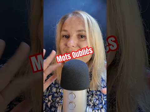 ASMR 😱 Connais-tu ces mots oubliés ? #asmrfr #shortasmr #asmrshorts