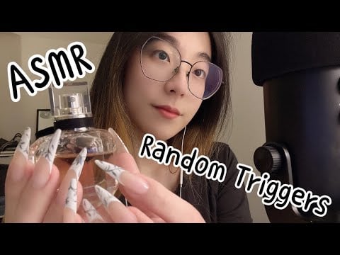 ASMR | Random Triggers (Hand Sounds, Mouth Sounds, Nail Tapping & Mic Triggers)