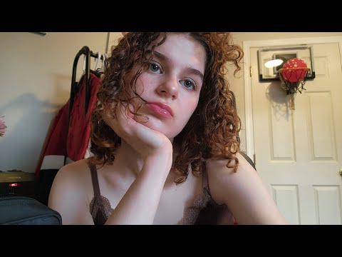 lofi asmr nice girl does your makeup in class (soft spoken, personal attention, roleplay)