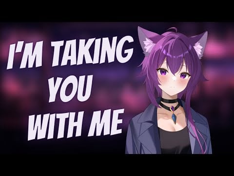 Wolf girl thief pounces on you and kidnaps you for herself  (F4A) [ASMR] [Tail brushing] [Sniffa]