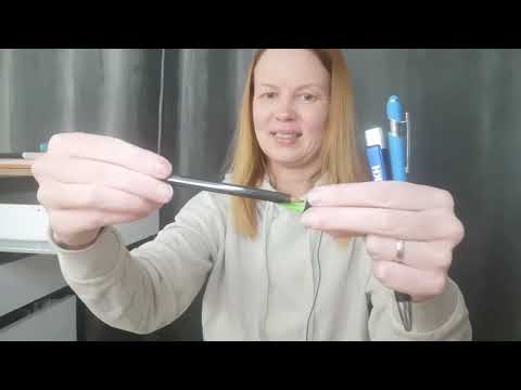ASMR - Cleaning out my nightstand drawer – lots of notebooks! - Soft spoken with an accent