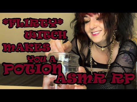 Sketchy Witch Brews You a Potion *Flirty* *Water Sounds* ASMR Roleplay