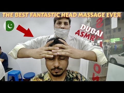 ASMR | The Best Fantastic Head Massage Ever 🇦🇪