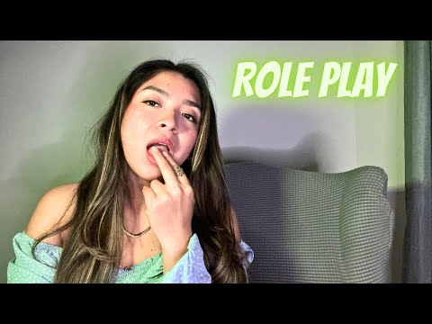 ASMR Spit Painting: Gentle Tongue Tapping Roleplay