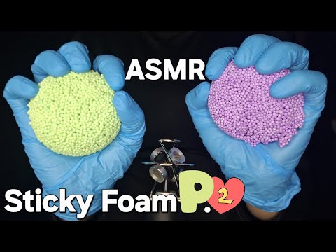 #ASMR P.2: Super Sticky Foam/ #ストレス解消/ #Grudento