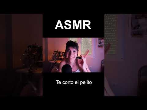 ASMR Te corto el pelo