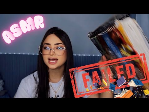 ASMR:PROFESSORA TÓXICA ÚLTIMA DIA DE AULA DO ANO!📚👩🏻‍🏫