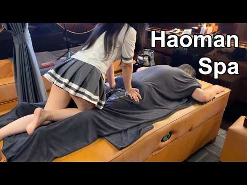 Vietnamese barbershop + Chinese spa = 豪門 HAOMAN SPA 三溫暖 桑拿 越式洗頭 按摩 沐足