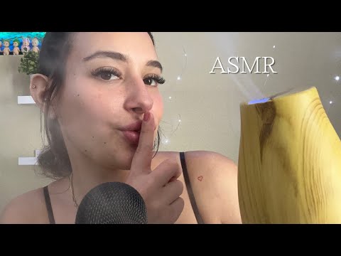 ASMR~ Let me help you fall asleep!💤🫶🏼 (Breathing, Shushing, Diffuser)