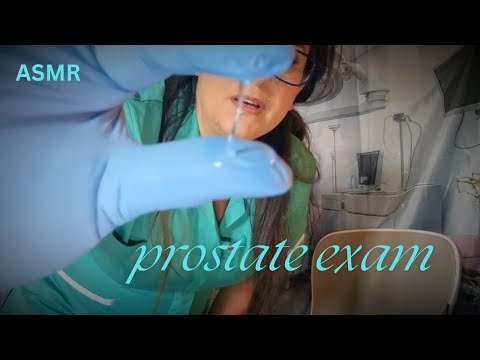ASMR PROSTATE EXAM  RP  MEDICAL RELAXING SLEEP AID , GENTLE PERSONAL ATTENTION