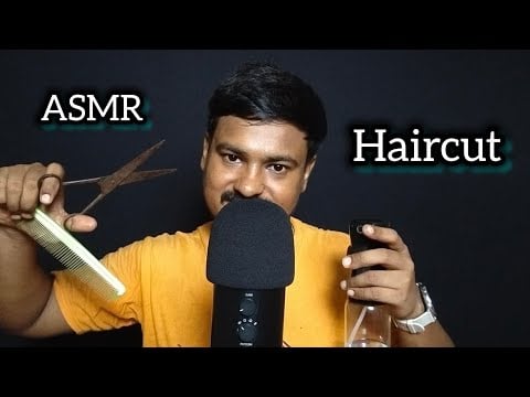 ASMR The Sleepiest Haircut 💤 Scalp Check & Barber Roleplay ✂️