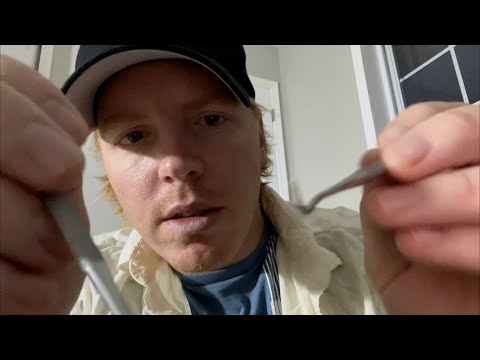 Fast 1 minute ASMR Dentist - orthodontist role play