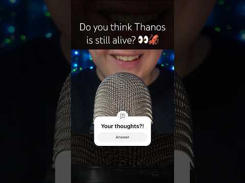 What do we think?! 💜 #asmr #squidgame #thanos