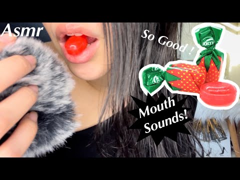 Asmr Hard Candy Whisper Ramble and Mouth Sounds