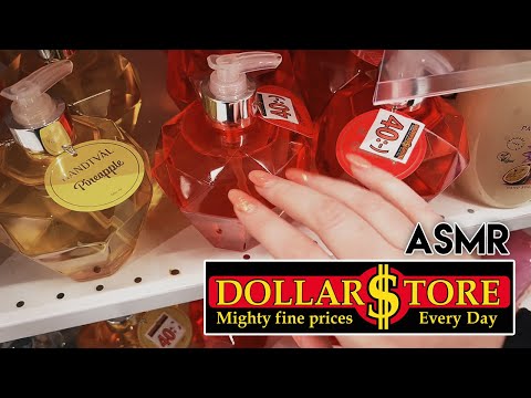 ASMR PÅ DOLLARSTORE 💵 Tapping/scratching runt i affären