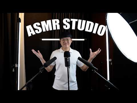 [ASMR] I got a new studio...