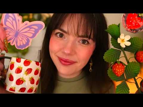 ASMR Whimsical Spring Haul 🌷🧚🌱 (home decor, birthday gifts, skincare)