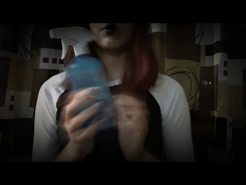 ASMR/ un espectro te ayuda con tu pelo 👻