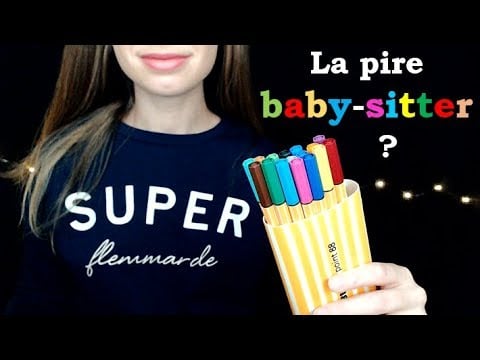[ASMR français] Roleplay Baby-sitter - attention personnelle, lecture chuchotée