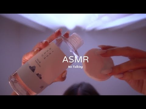 ASMR | No Talking | Korean Skincare Treatments at the Spa ~ Layered Sounds