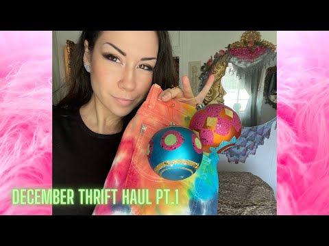 ASMR thrift haul. Show & tingle. Soft spoken. Casual rambles. Chit chat. Lo-fi. Crinkling, tapping