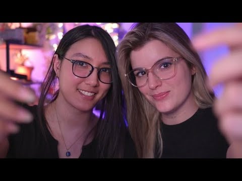 ASMR avec mon amie Thaïlandaise 🇹🇭🇫🇷 Hand movement, affirmations positives, counting… 🌙