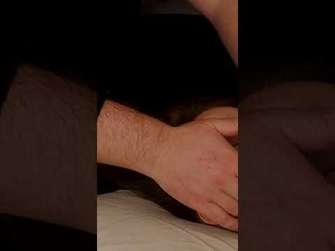 ASMR gentle face touching