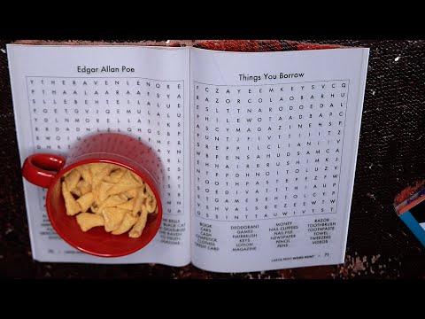 Borrowed Things With Cornchips ASMR Wordsearch