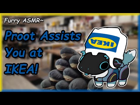 [Furry ASMR] Protogen Guides You Around IKEA!~