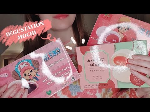 #ASMR FR 🍡 DÉGUSTATION NEW MOCHI