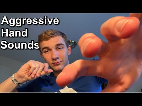 Asmr fast and aggressive hand sounds lofi asmr