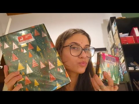 ASMR EMBALANDO PRESENTES🎁✨️
