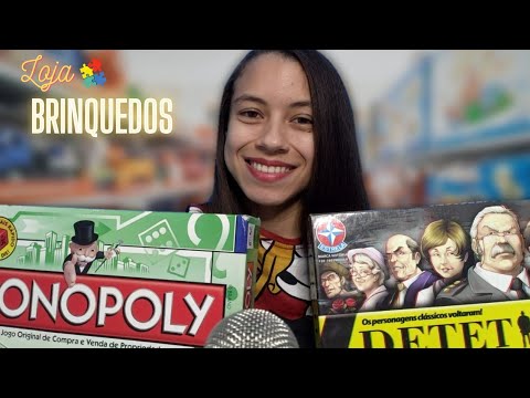 ASMR ROLEPLAY LOJA DE BRINQUEDOS |Vendedora de Jogos de Tabuleiro