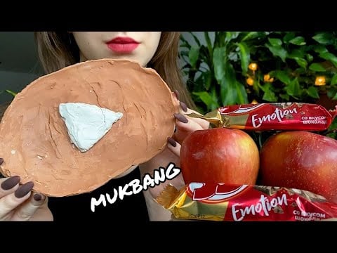 Пирог в форме кнопки Ютуб🚩// Button cake youtube// MUKBANG