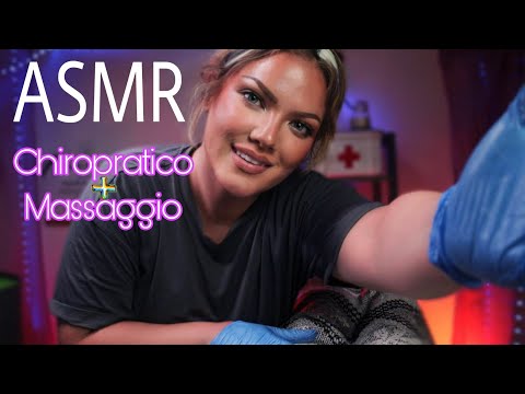 ASMR POV Aggiustamento Chiropratico e Massaggio Profondo * Ti scrocchio PER DAVVERO!*