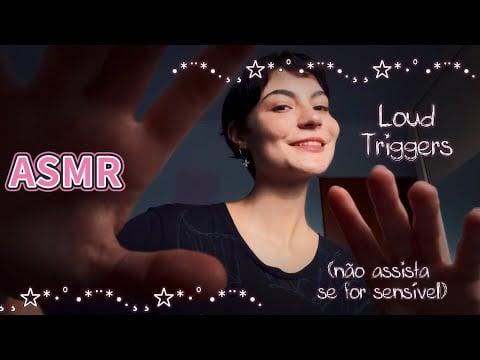 ASMR - Gatilhos Lentos, porém Intensos! (Slow and Loud) 