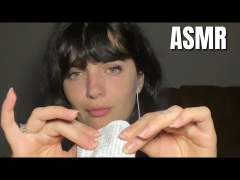 Lofi ASMR | what’s in my purse, tapping & scratching, crinkle sounds | ASMRbyJ