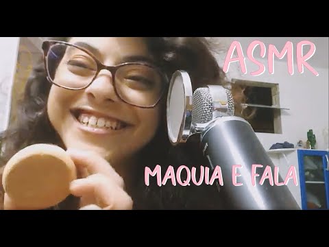 ASMR - Meu tutorial de maquiagem