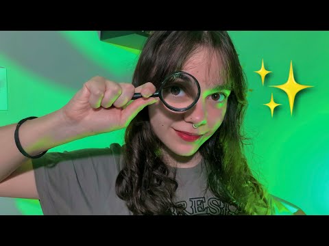 ✨ASMR | Analisando e medindo seu rosto✨