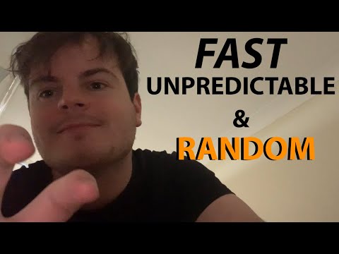 Fast & Aggressive ASMR Unpredictable Random Triggers (lofi) | Invisible Triggers, Table Tapping +