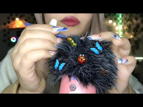 ASMR Bugs 🐜Searching & Plucking With Scalp Massage, Fluffy Mic Scratching (tweezer,nails,chopsticks)