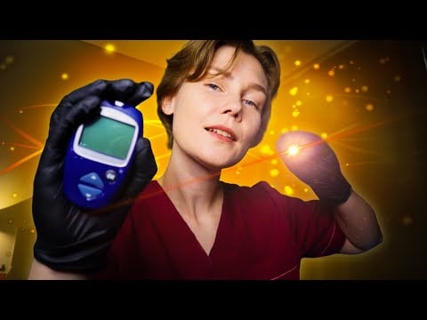 🚑АСМР осмотр врача скорой помощи┃вызов доктора на дом┃ASMR emergency doctor