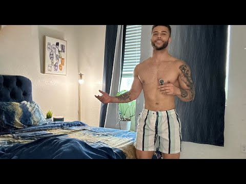 asmr room tour (male whisper ramble)