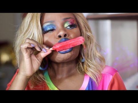 SUGAR FREE POPSICLES ASMR EATING SOUNDS