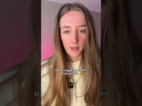 My favorite ASMR triggers! #asmr #asmrvideos #asmrtriggers