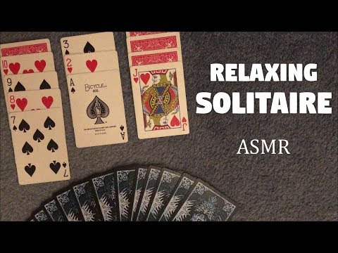 [ASMR] Relaxing SOLITAIRE