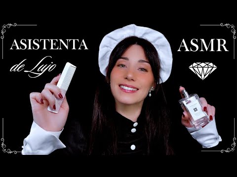 ASMR 🤍 SIRVIENTA DE LUJO 💎 Masajes, te peino, te visto y te cuido ✨Roleplay✨